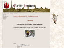 Tablet Screenshot of elvelueuet-hamborch.de